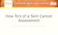 How To's of a Skin Cancer Assessment icon
