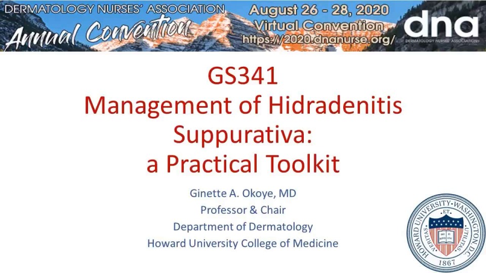 Management Of Hidradenitis Suppurativa