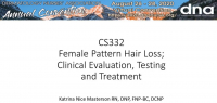 Female Pattern Hair Loss (FPHL): Clinical Evaluation, Testing, and Treatment icon
