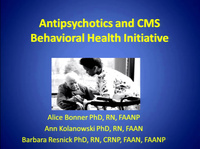 Antipsychotics and CMS Behavioral Health Initiative