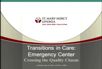 Transitions in Care: Emergency Room