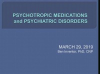 Psychotropic Medications and Psychiatric Disorders