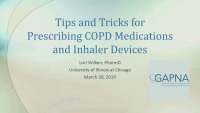 Tips and Tricks for Prescribing COPD Medications and Inhaler Devices