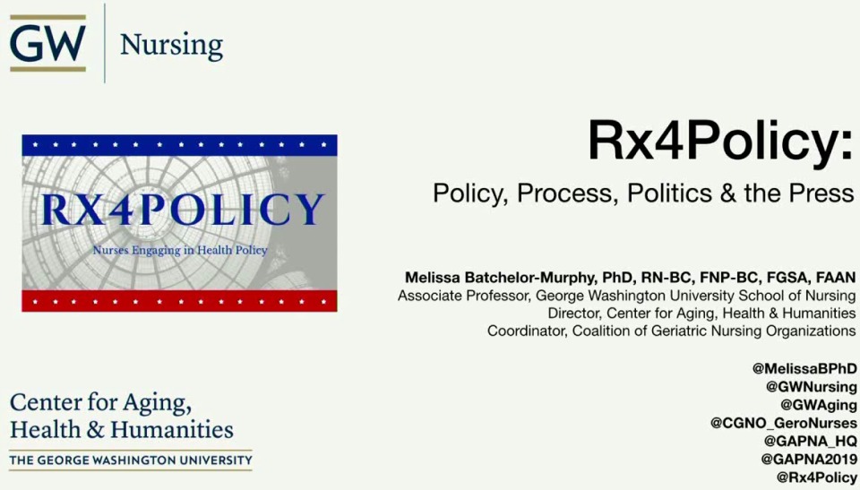 Rx4 Policy: Policy, Process, Politics, & The Press