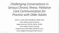 Challenging Conversations in Serious Chronic Illness: Palliative Care Communication for Practice with Older Adults icon