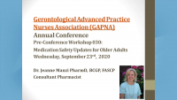 Medication Safety Updates for Older Adults