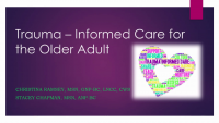 Trauma-Informed Care for the Older Adult