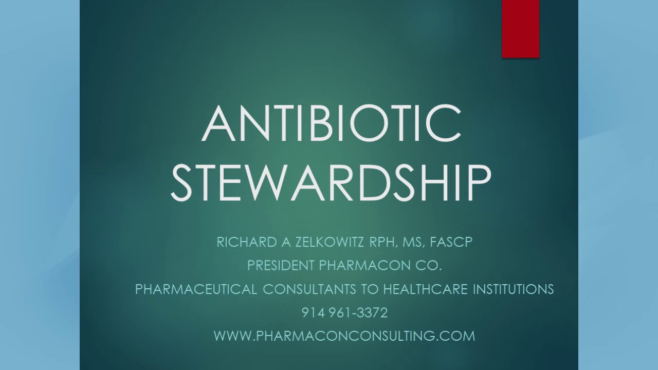 Antibiotic Stewardship and AGS Beers Criteria®