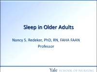 Assessment and Management of Sleep Disorders in Older Adults