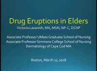 Drug Eruptions in Elders
