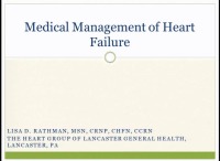 Medical Management of Heart Failure