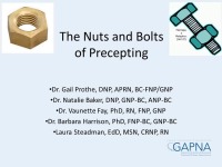 The Nuts and Bolts of Precepting