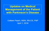 Updates on Medical Management of the Patient with Parkinson's Disease