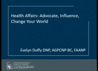 Health Affairs: Advocate, Influence, Change Your World