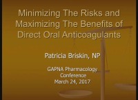 Minimizing the Risks and Maximizing the Benefits of Direct Oral Anticoagulants icon