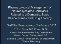 Managing the Neuropsychiatric Symptoms of Dementia (NPSD)