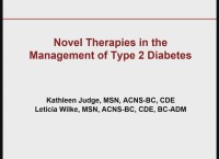 Novel Therapies in Diabetes Management