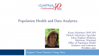 Population Health and Data Analytics
