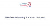 Membership Meeting & Awards Luncheon icon