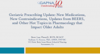 Geriatric Prescribing Update: New Medications, New Contraindications, Updates from BEERS, and Hot Topics in Pharmacology that Impact Older Adults
