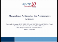 New Drug Therapies for Alzheimer's Disease