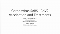 COVID Vaccines and Treatments icon