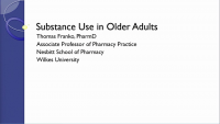 Substance Misuse in Older Adults /// Closing Remarks icon