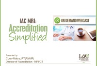 On Demand Webcast – IAC MRI: Accreditation Simplified icon