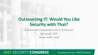 Outsourcing IT, would you like security with that?
