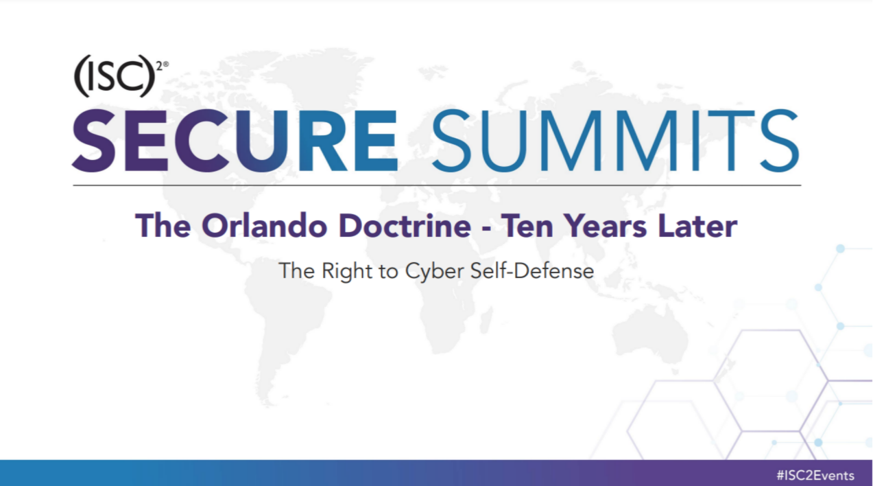 The Orlando Doctrine Ten Years Later - The Right to Cyber Self-Defense icon
