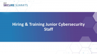 Research: Best Practices for Hiring and Developing Junior Cybersecurity Practitioners icon