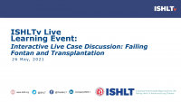 Interactive Live Case Discussion: Failing Fontan and Transplantation icon