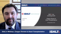 ISHLTv Webinar: Chagas Disease in Heart Transplantation icon