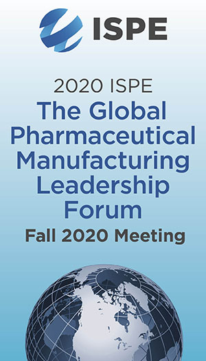 The Global Pharmaceutical Manufacturing Leadership Forum: Fall 2020 Meeting icon