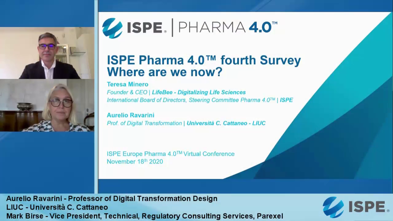 ISPE Pharma 4.0 Fourth Survey: Where Are We Now?