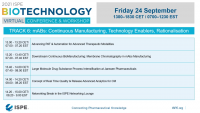 Track 6: mABs: Continuous BioManufacturing, Technology Enablers & Rationalisation icon