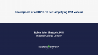 Development of a COVID-19 Self-Amplifying RNA Vaccine  icon