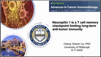 Short Talk: Neuropilin-1 Is a T Cell Memory Checkpoint Limiting Long-Term Anti-Tumor Immunity icon