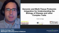 Short Talk: Genomic and Multi-Tissue Proteomic Integration for Understanding the Biology of Disease and other Complex Traits icon