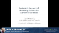 Proteomic Analysis of Cerebrospinal Fluid in Alzheimer’s Disease icon