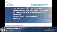 Semi-Automated MHC-I Enrichment and TOMAHAQ Mass Spectrometry for the Sensitive and Quantitative Detection of Neoepitopes icon