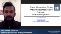 Short Talk: Tumor Metabolism Shapes Antigen Presentation and Adaptive Immune Responses icon