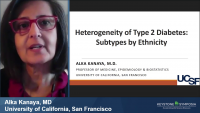 Heterogeneity of Type 2 Diabetes Subtypes by Ethnicity icon
