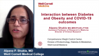 Interaction between T2D and Obesity and COVID Outcomes icon