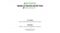 Update on Vaccine and Ab Trials icon