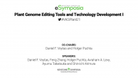 Plant Genome Editing Tools and Technology Development I icon