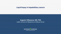 Liquid Biopsy in Hepatobiliary Cancers icon