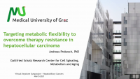 Short Talk: Overcoming HCC Drug Resistance byTargeting Metabolic Flexibility Conferred by p53 icon