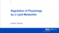 Regulation of Growth and Signaling by a Lipid Metabolite icon