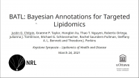 Short Talk: BATL: Bayesian Annotations for Targeted Lipidomics icon